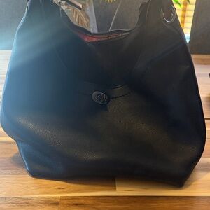 Sondra Roberts Black Hobo Bag